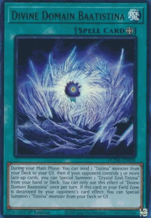 Divine Domain Baatistina (V.1 - Ultra Rare)