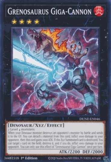 Grenosaurus Giga-Cannon