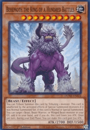 Behemoth the King of a Hundred Battles