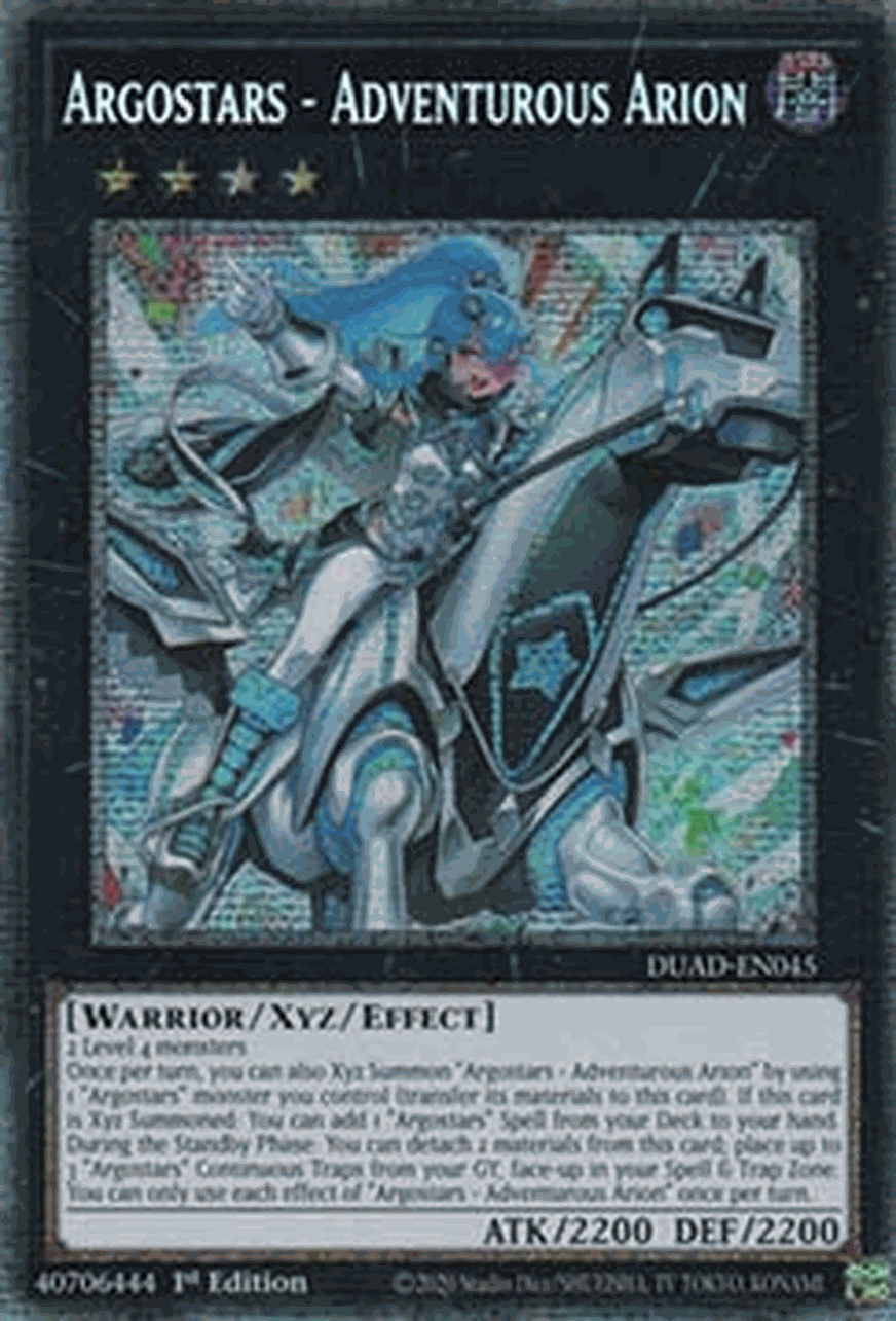 Argostars - Adventurous Arion (V.2 - Starlight Rare)