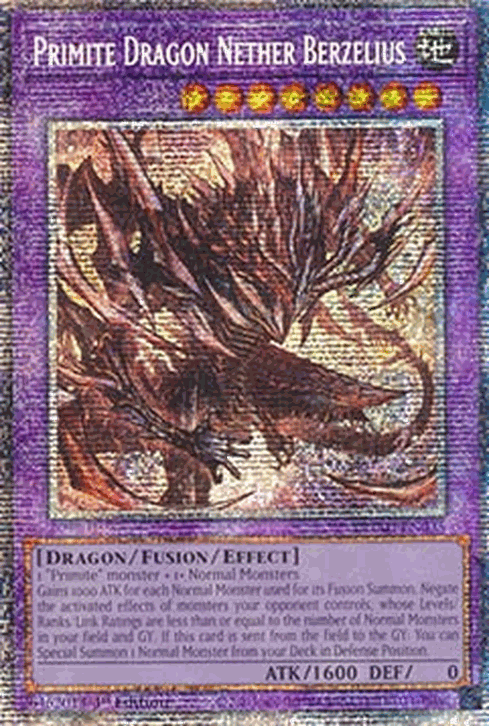 Primite Dragon Nether Berzelius (V.2 - Starlight Rare)