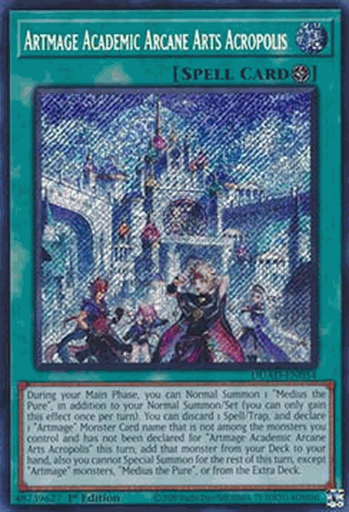 Artmage Academic Arcane Arts Acropolis (V.1 - Secret Rare)