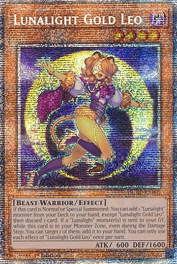 Lunalight Gold Leo (V.2 - Starlight Rare)