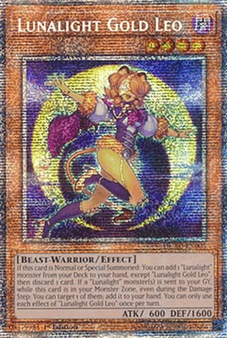 Lunalight Gold Leo (V.2 - Starlight Rare)