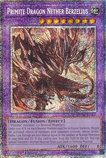 Primite Dragon Nether Berzelius (V.2 - Starlight Rare)