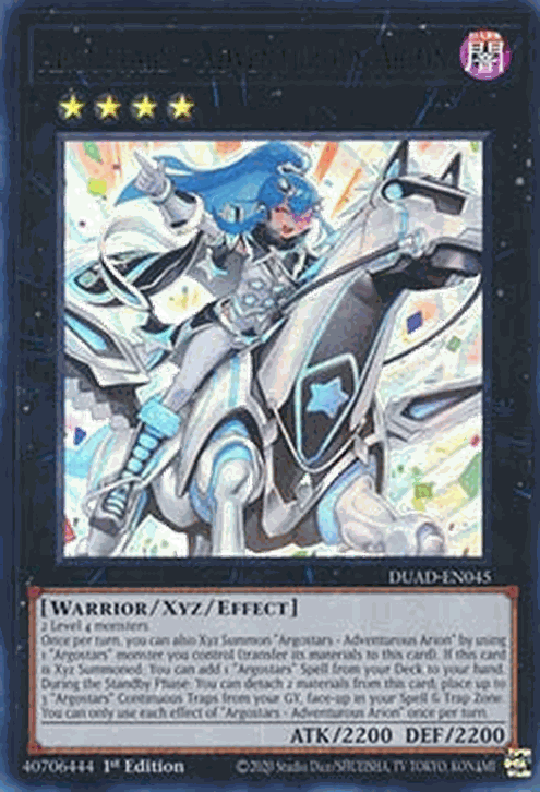 Argostars - Adventurous Arion (V.1 - Ultra Rare)