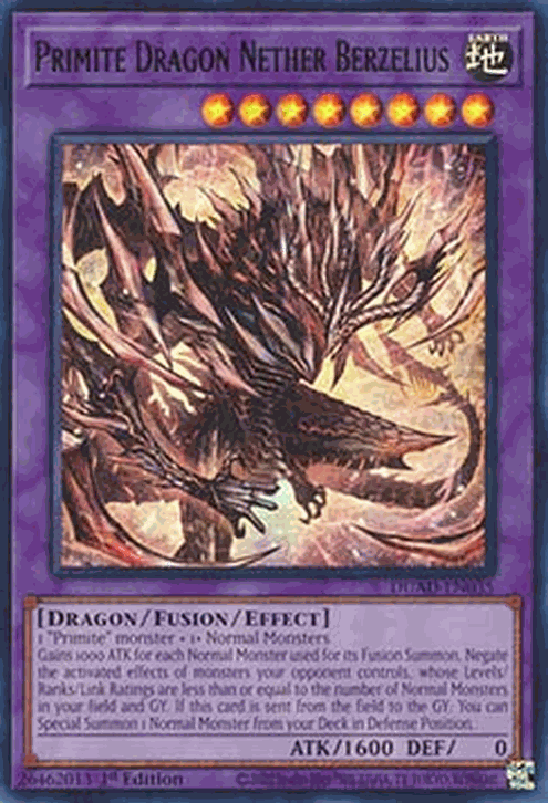 Primite Dragon Nether Berzelius (V.1 - Ultra Rare)