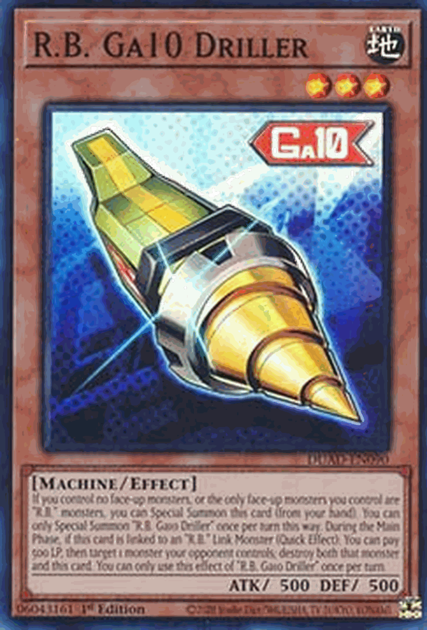 R.B. Ga10 Driller