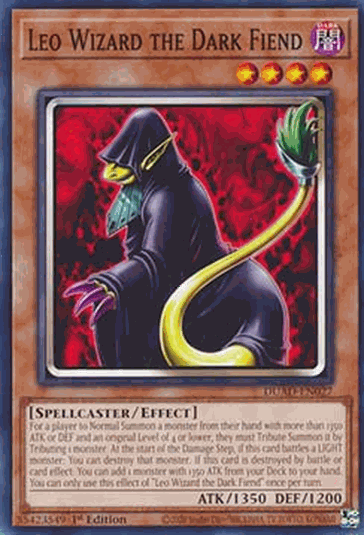Leo Wizard the Dark Fiend