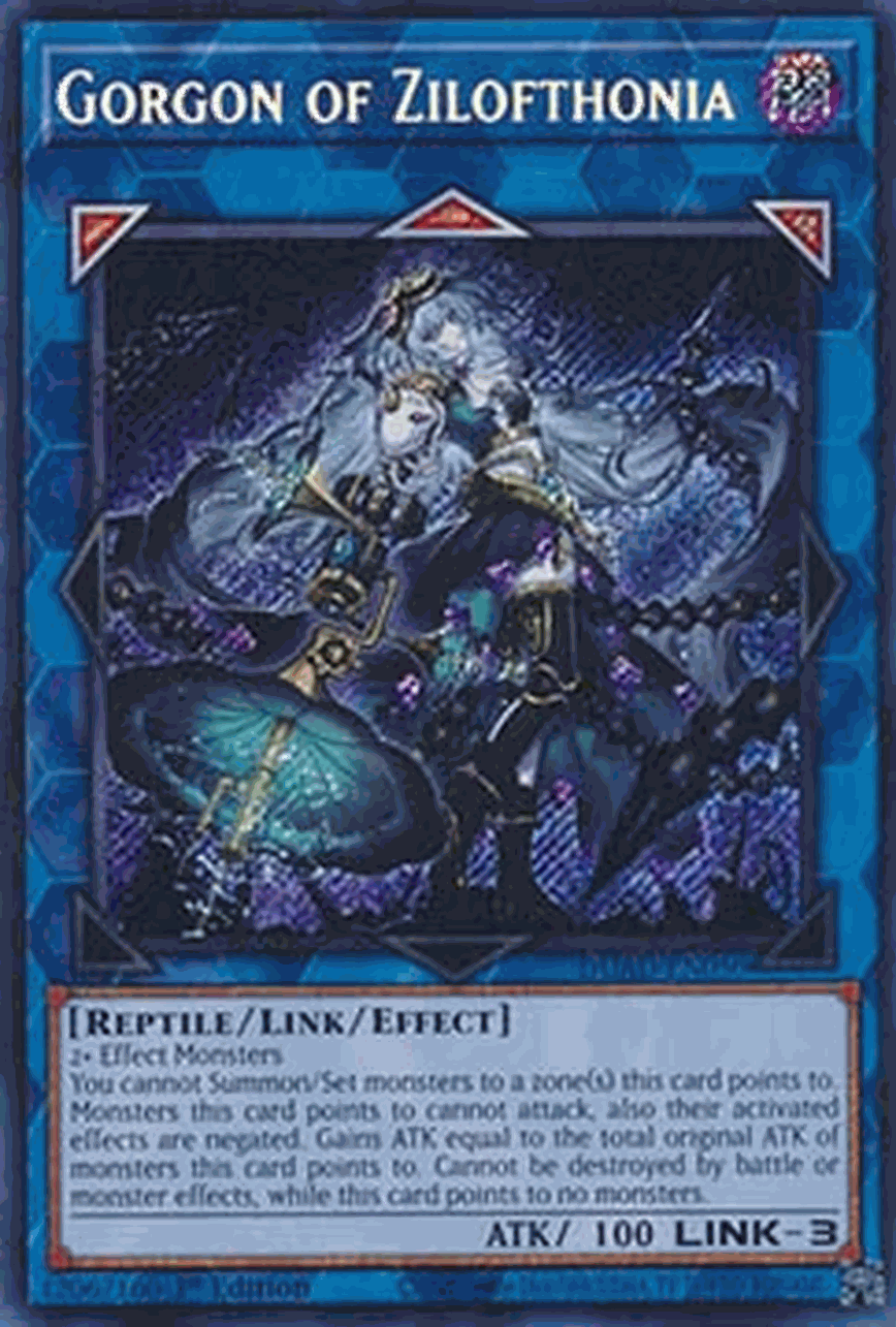 Gorgon of Zilofthonia (V.1 - Secret Rare)