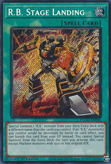R.B. Stage Landing (V.1 - Secret Rare)