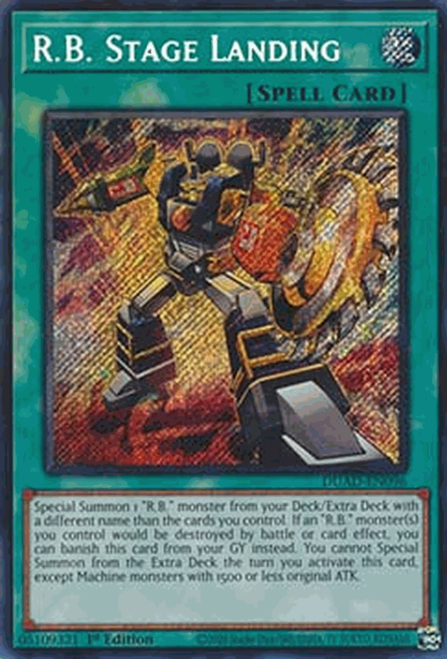 R.B. Stage Landing (V.1 - Secret Rare)
