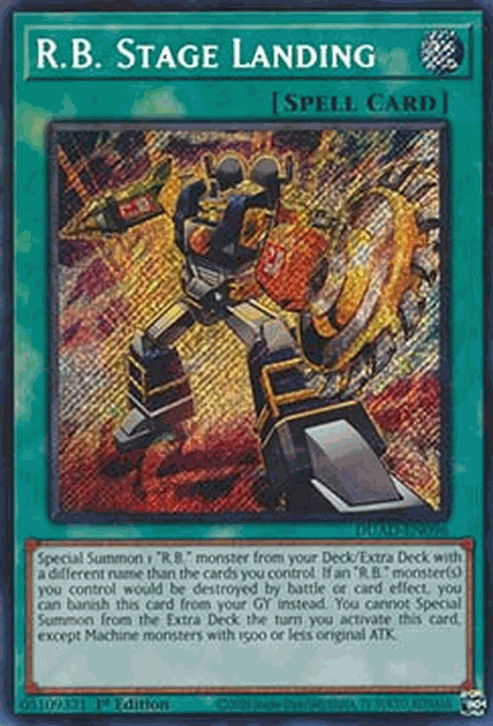 R.B. Stage Landing (V.1 - Secret Rare)