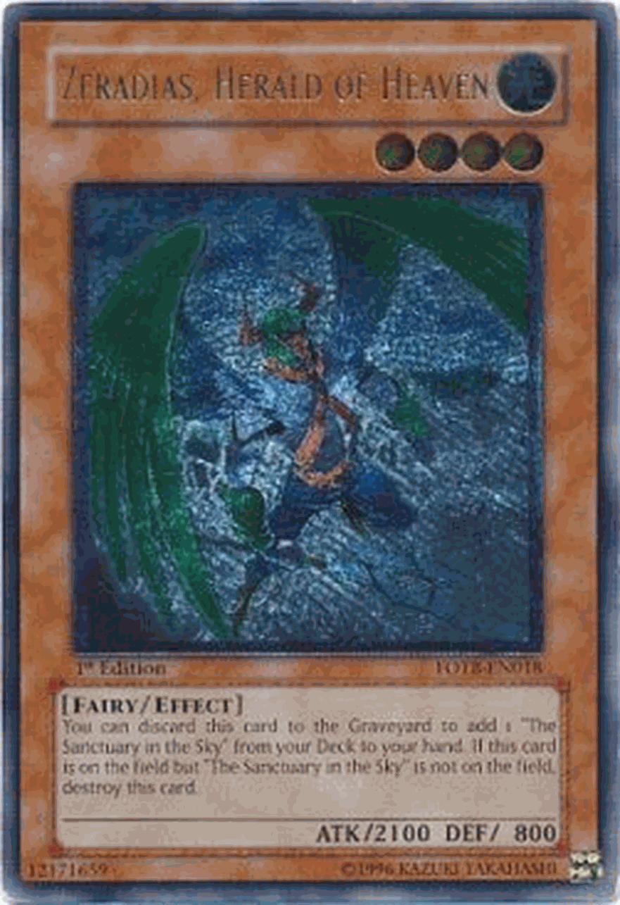 Zeradias, Herald of Heaven (V.2 - Ultimate Rare)