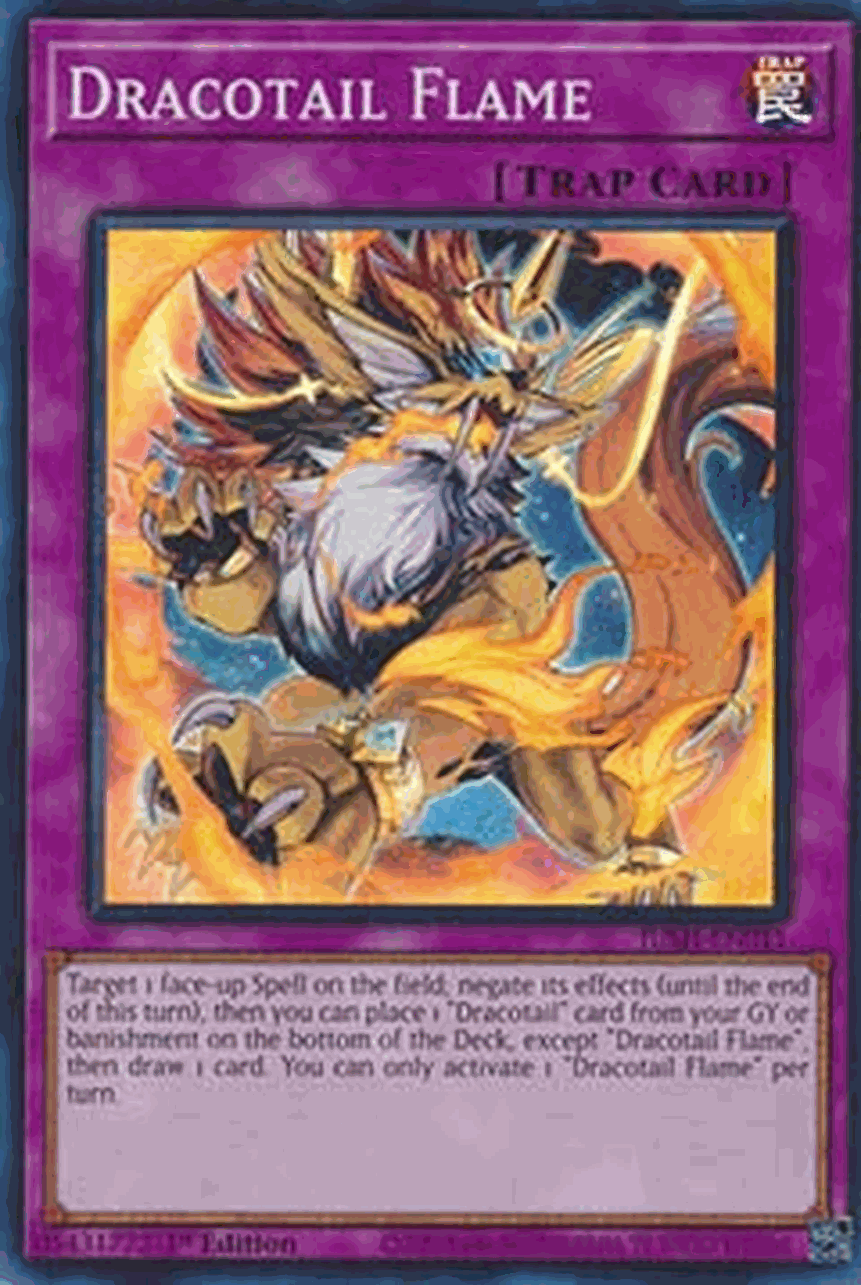 Dracotail Flame (V.2 - Super Rare)