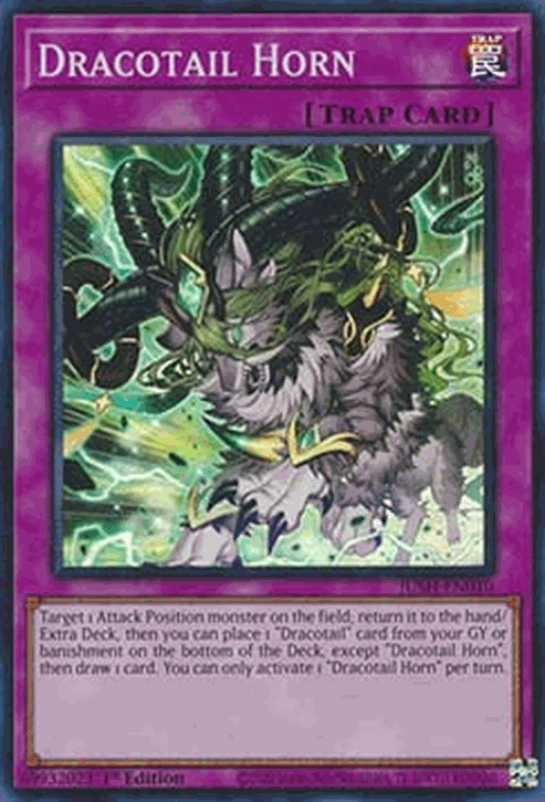 Dracotail Horn (V.2 - Super Rare)