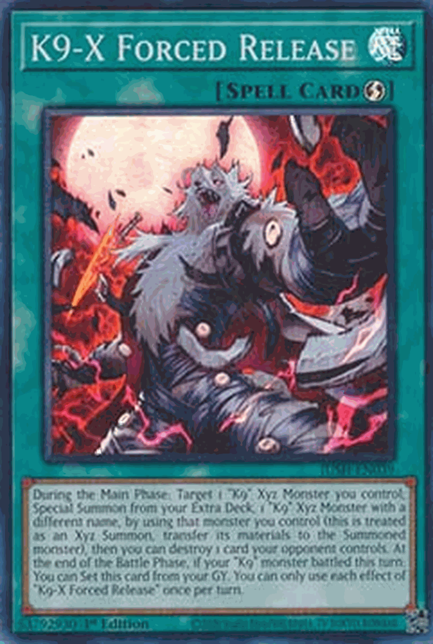 K9-X Forced Release