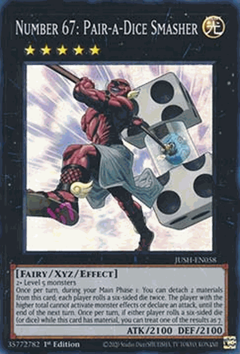 Number 67: Pair-a-Dice Smasher (V.2 - Super Rare)