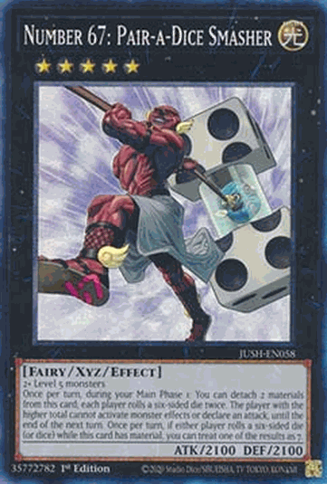 Number 67: Pair-a-Dice Smasher (V.3 - Collectors Rare)
