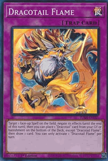 Dracotail Flame (V.2 - Super Rare)