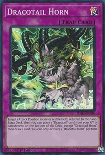 Dracotail Horn (V.2 - Super Rare)