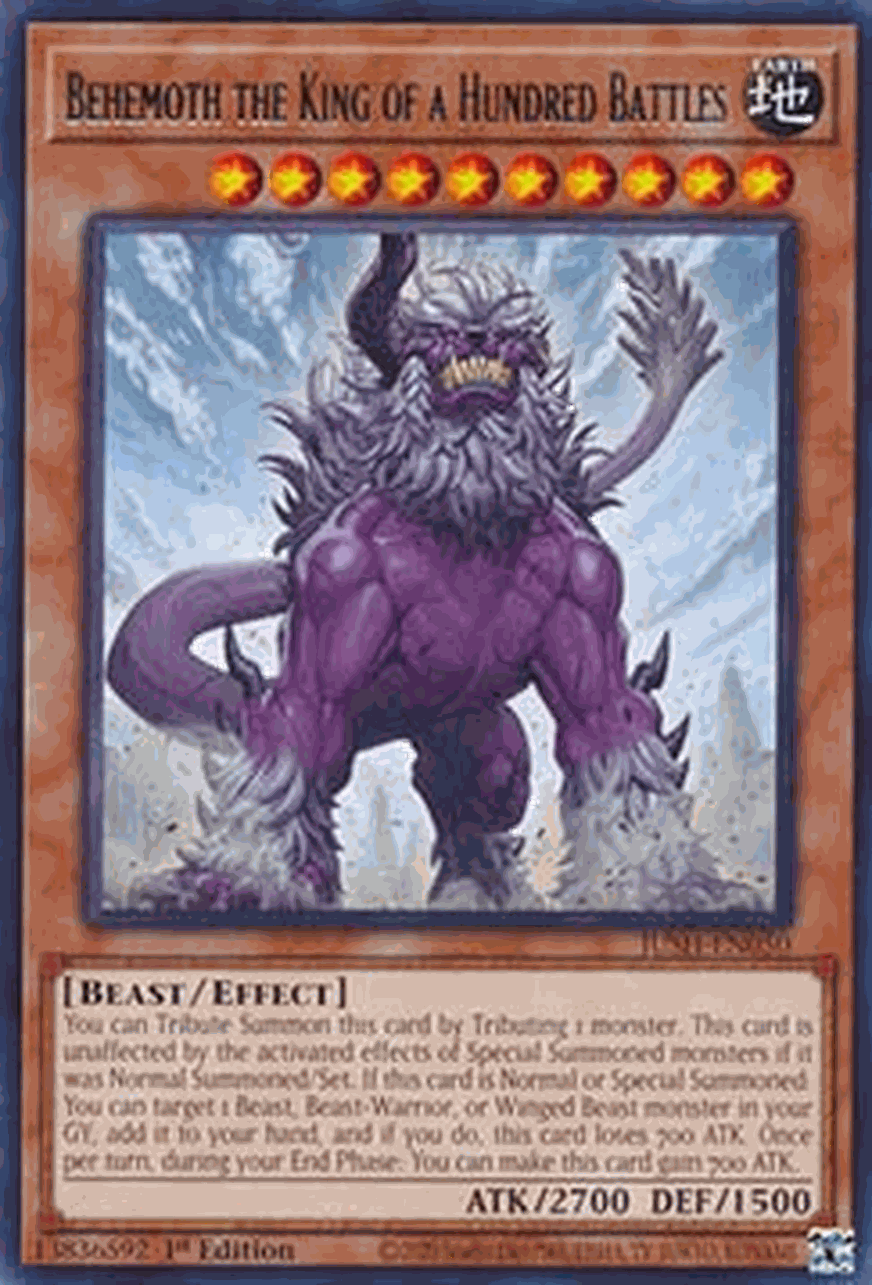 Behemoth the King of a Hundred Battles (V.1 - Rare)
