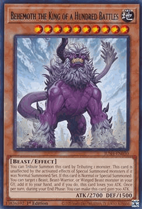 Behemoth the King of a Hundred Battles (V.1 - Rare)