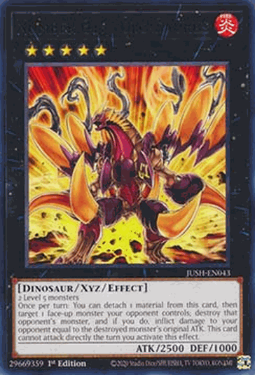 Number 61: Volcasaurus