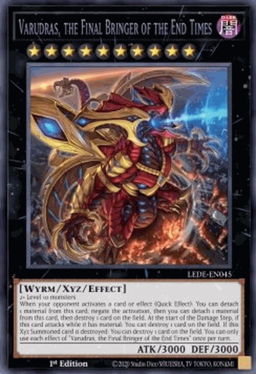Varudras, the Final Bringer of the End Times (V.1 - Secret Rare)