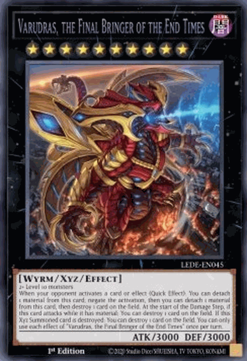 Varudras, the Final Bringer of the End Times (V.1 - Secret Rare)