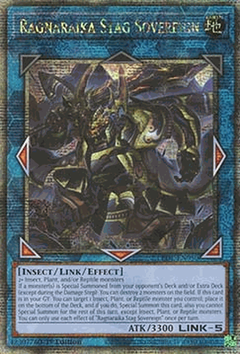 Ragnaraika Stag Sovereign (V.2 - Quarter Century Secret Rare)