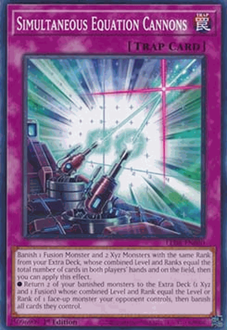 Simultaneous Equation Cannons