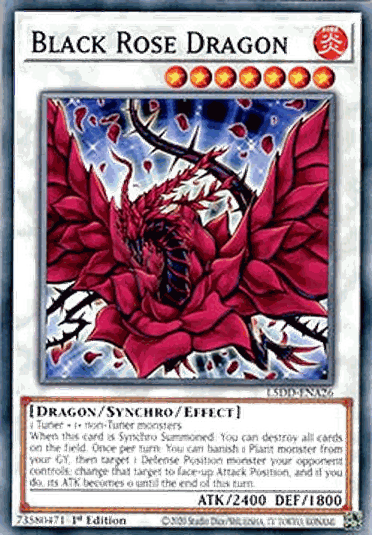 Black Rose Dragon (V.2 - Common)