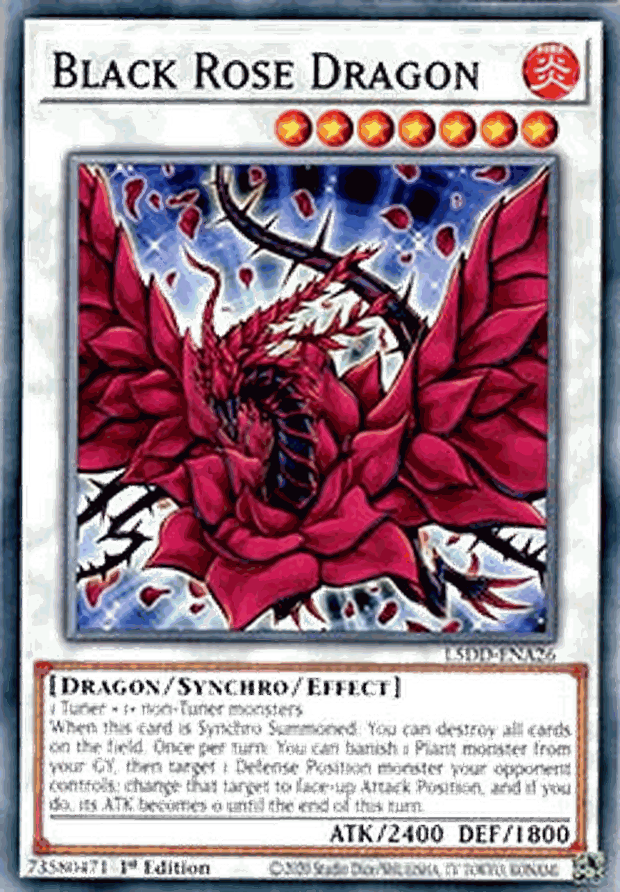 Black Rose Dragon (V.2 - Common)