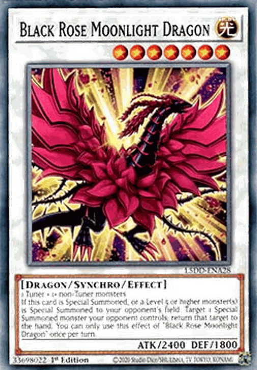 Black Rose Moonlight Dragon