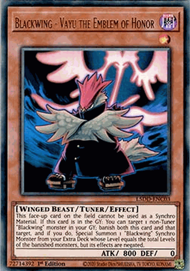Blackwing - Vayu the Emblem of Honor