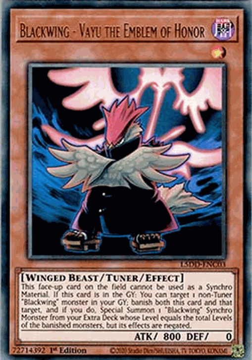 Blackwing - Vayu the Emblem of Honor