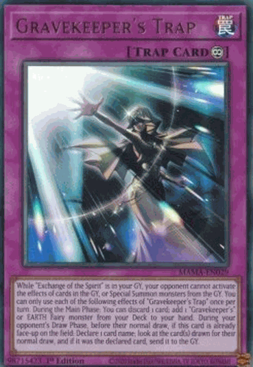 Gravekeeper’s Trap (V.1 - Ultra Rare)