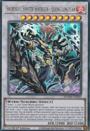 Swordsoul Sinister Sovereign - Qixing Longyuan