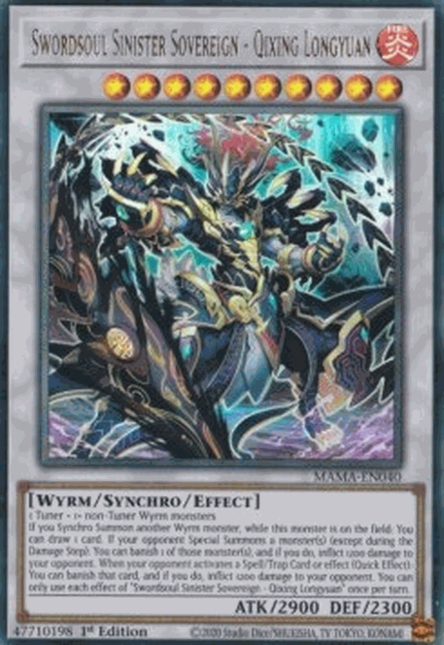 Swordsoul Sinister Sovereign - Qixing Longyuan