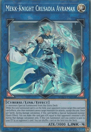 Mekk-Knight Crusadia Avramax (V.2 - Collectors Rare)