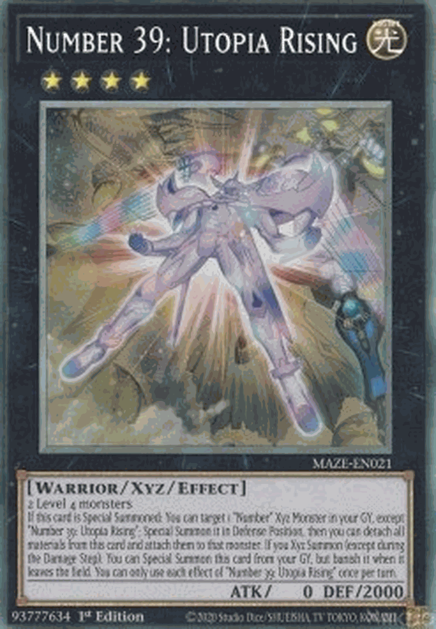 Number 39: Utopia Rising (V.2 - Collectors Rare)