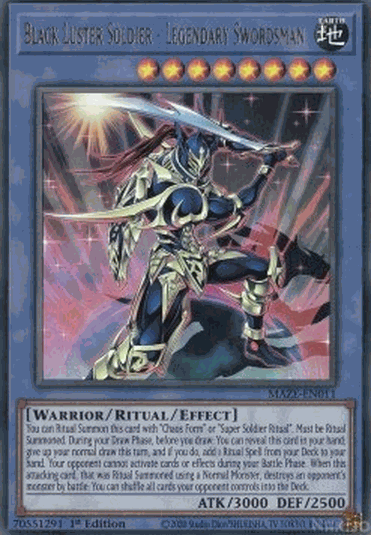 Black Luster Soldier - Legendary Swordsman (V.1 - Ultra Rare)