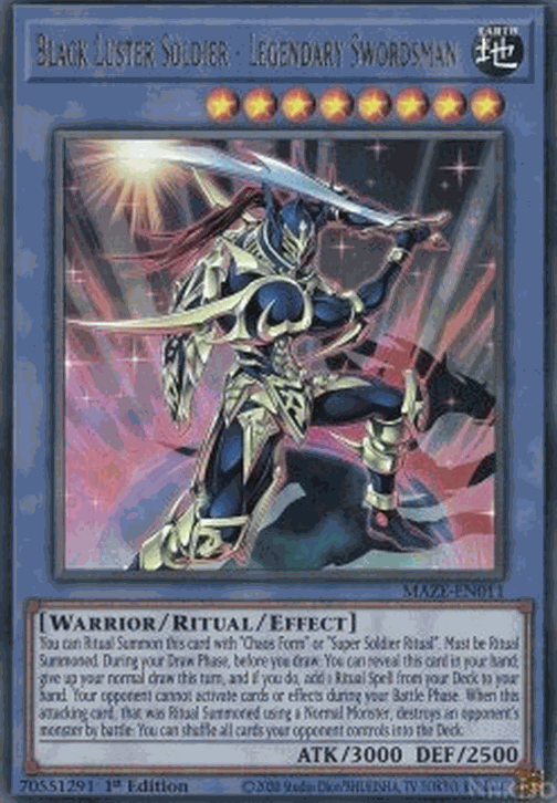 Black Luster Soldier - Legendary Swordsman (V.1 - Ultra Rare)