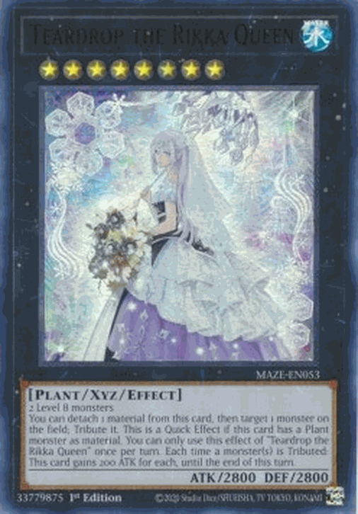 Teardrop the Rikka Queen (V.1 - Ultra Rare)
