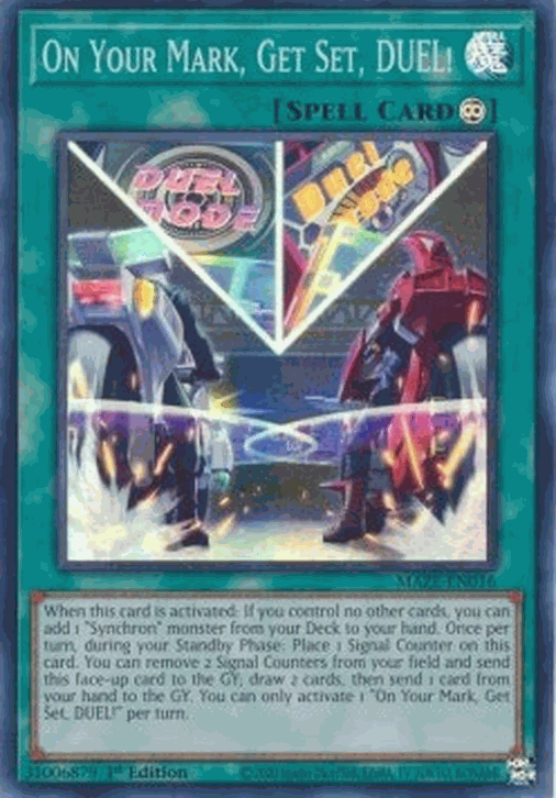 On Your Mark, Get Set, DUEL! (V.1 - Super Rare)