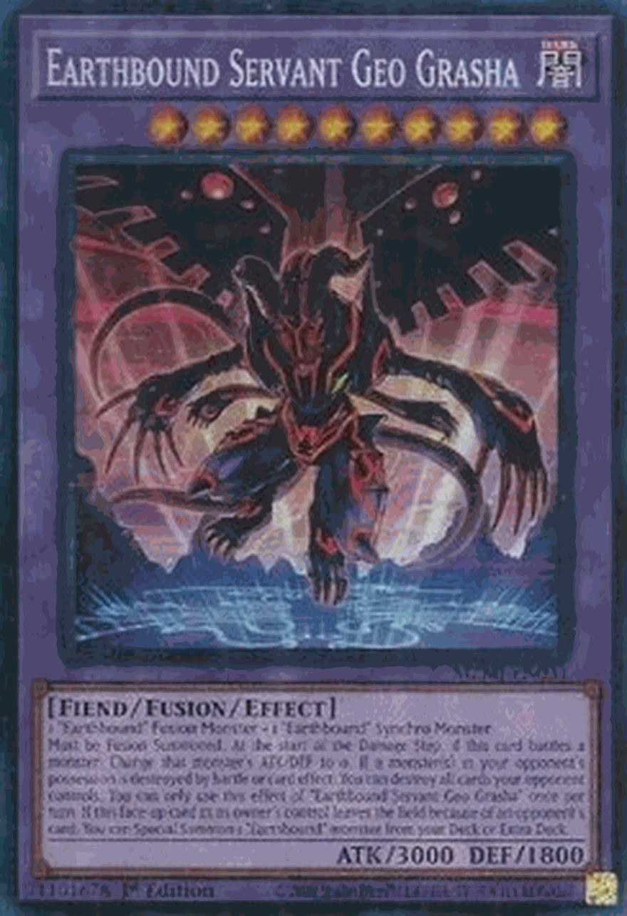 Earthbound Servant Geo Grasha (V.2 - Collectors Rare)