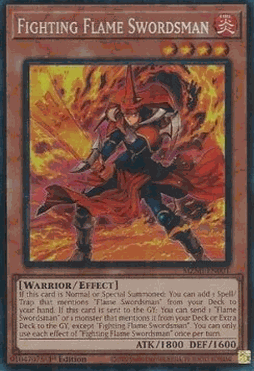 Fighting Flame Swordsman (V.2 - Collectors Rare)
