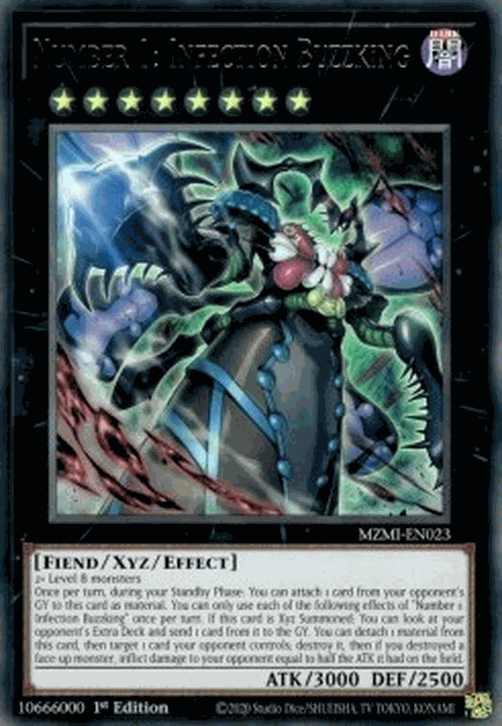 Number 1: Infection Buzzking (V.1 - Ultra Rare)