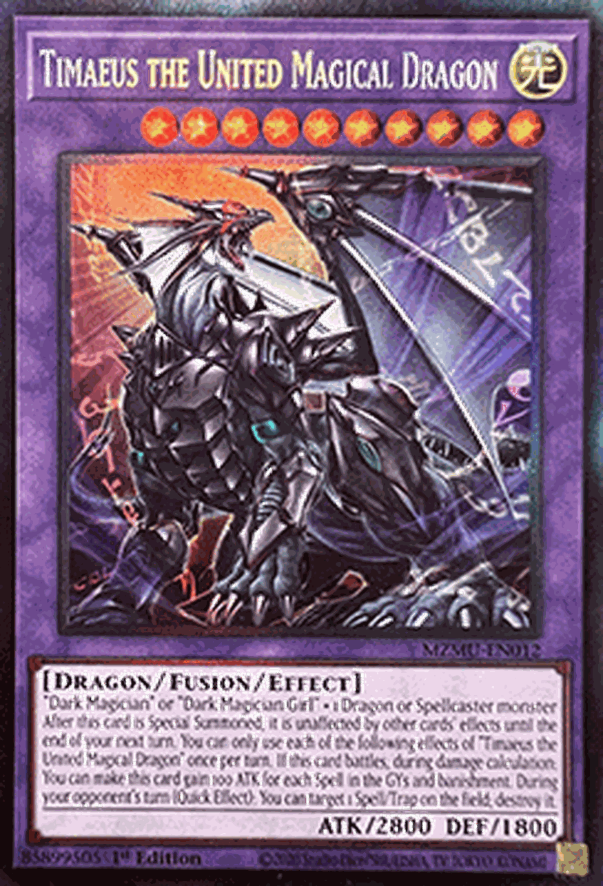 Timaeus the United Magical Dragon (V.2 - Collectors Rare)